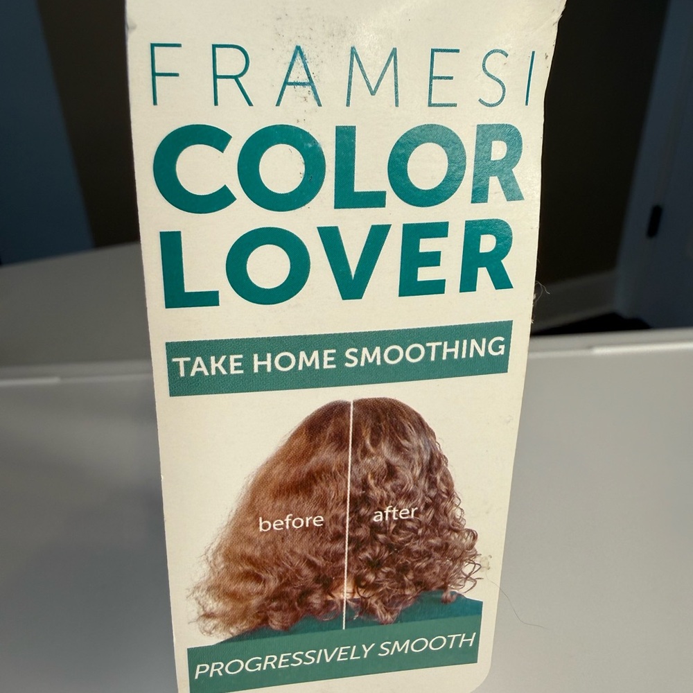 New Framesi Denim Color Lover Progressively Spray — White & Teal - Picture 5 of 5